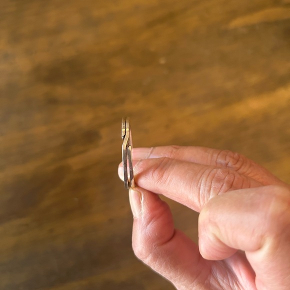 BVLGARI Logo Sterling Silver Pendant / Key Ring - Picture 6 of 8